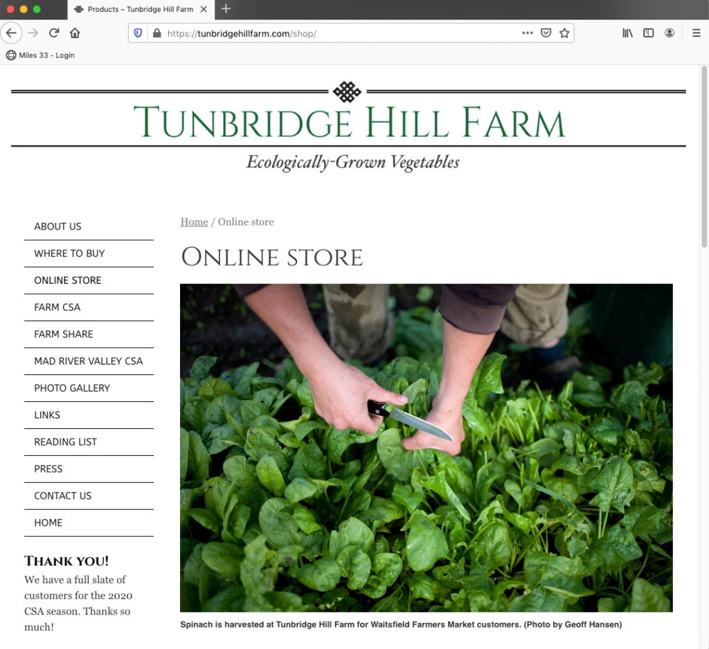 Tunbridge Hill Farm